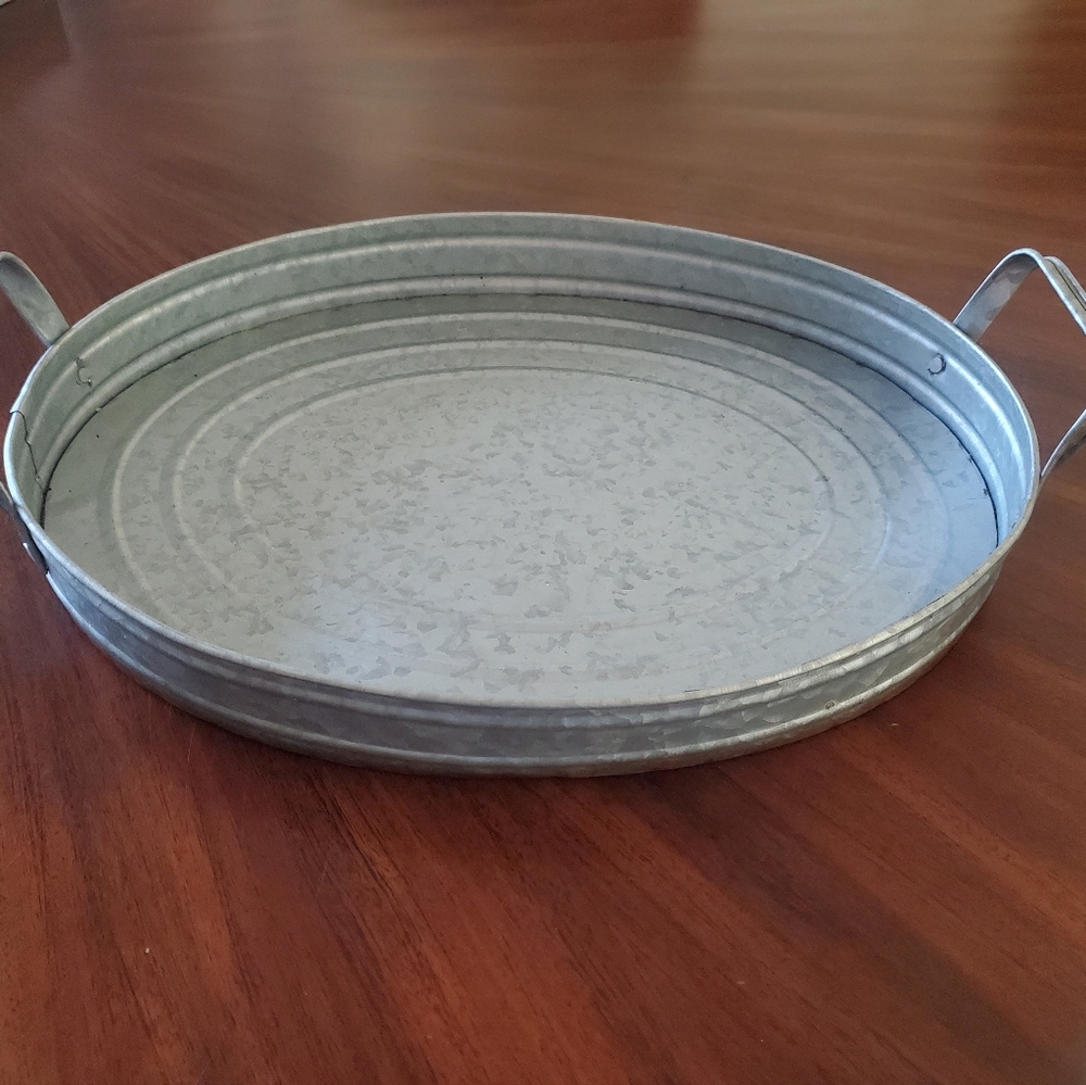 Galvanized Metal Tray